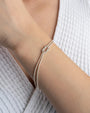 Love Knot 925 Sterling Silver Bracelet