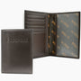 Personalized Genuine Leather Passport Holder | Brown