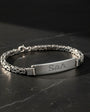 King Chain 4 mm Armband Gravur - 925 Sterling Silber
