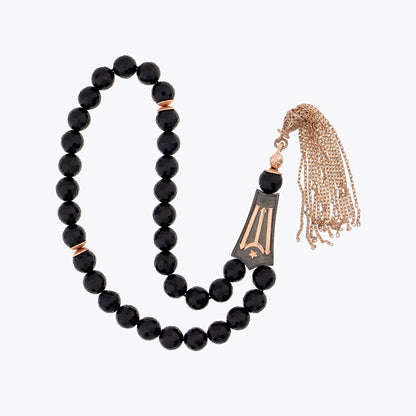 Chapelet en argent de la longueur de longueur de kayı