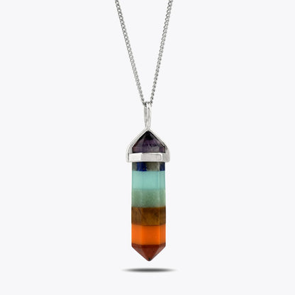 Chakra Natural Stone Necklace