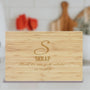 Personalized Bamboo Cutting Board