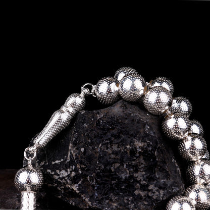 925 Rosaire en argent sterling