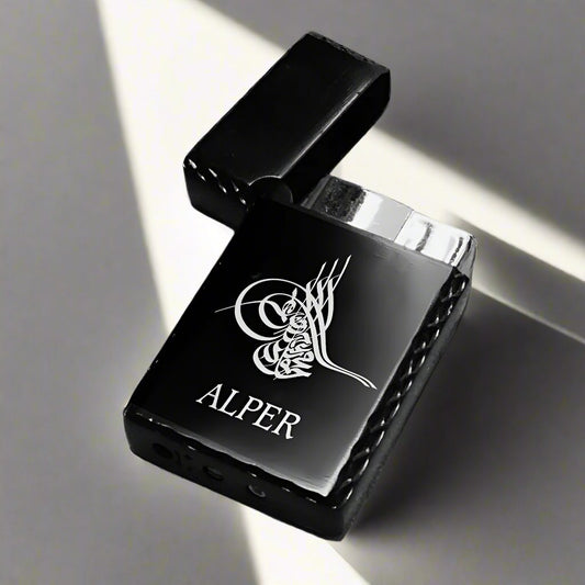 Personalised engraved lighter - Tugra