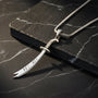 Zülfikar Schwert Herren Halskette aus 925er Silber
