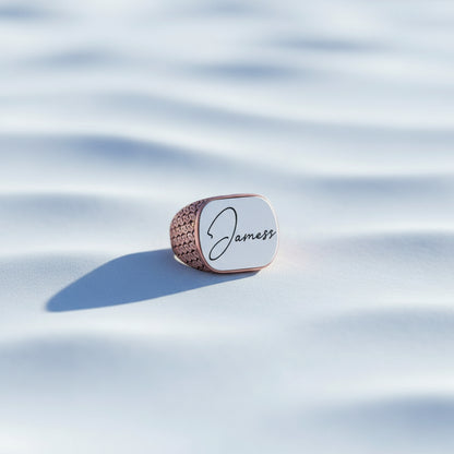 925 Ayar Gümüş isimli Erkek Yüzük -1