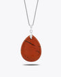 Red Jasper Doğal Taş Kolye