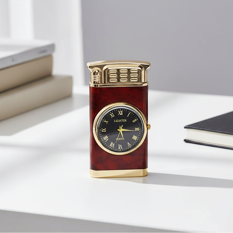 Personalized clock design named lighter