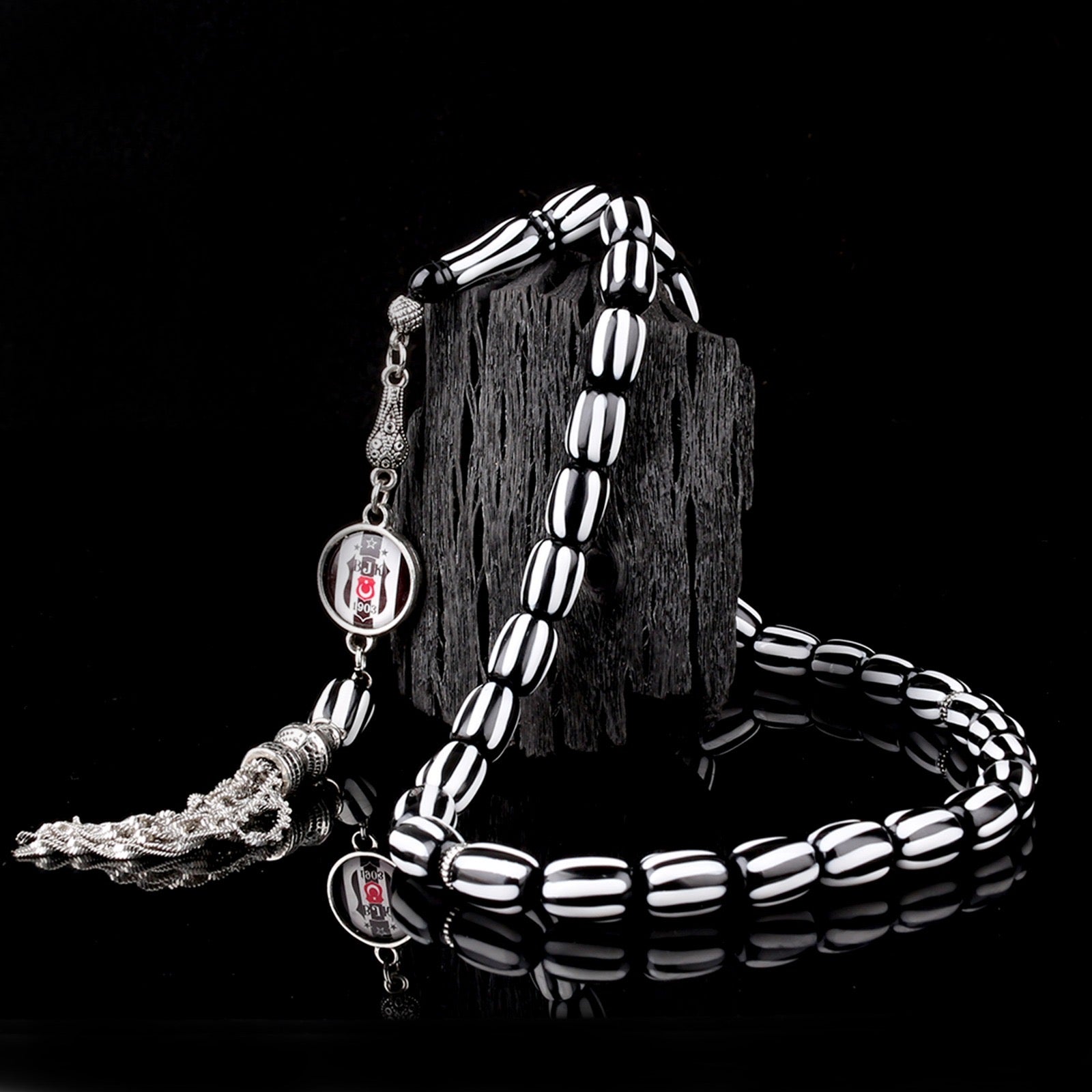 Beşiktaş Signature Taraftar Metal Tesbih