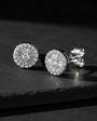 Diamond Style Gümüş Küpe Seti