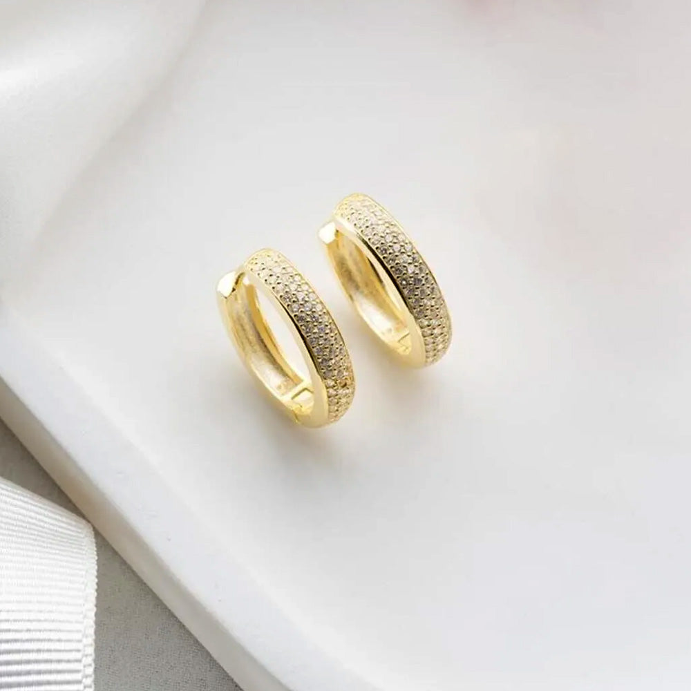 Kleeblatt Ohrringe - 925 Sterling Silber
