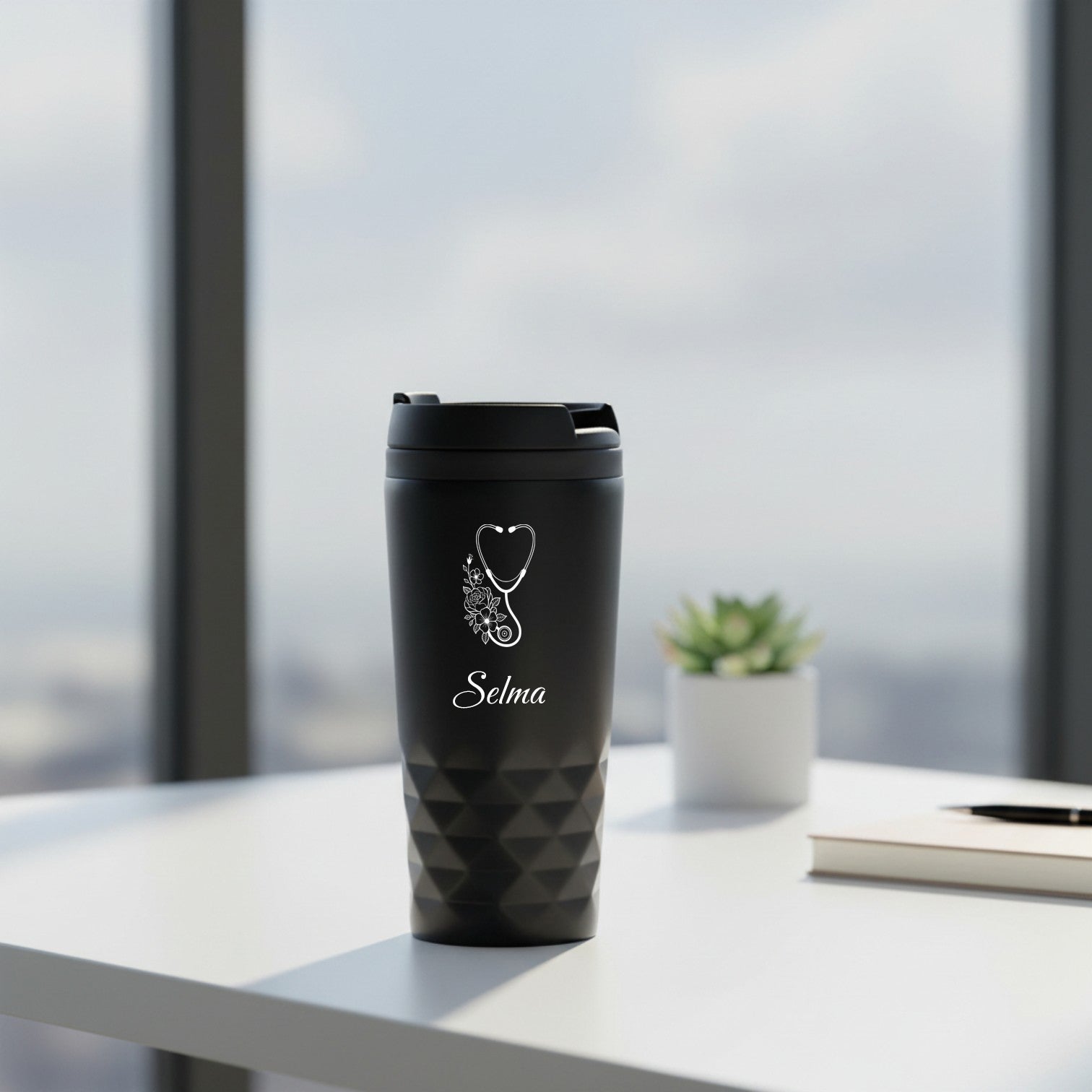 Coupe thermos de conception spéciale pour les infirmières