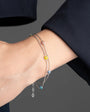 Buntes Nazar Armband – 925 Silber – Blue Aura