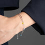 Colorful Eye Bracelet - 925 Silver - Blue Aura