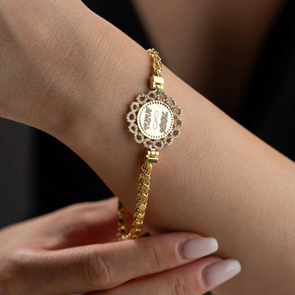 Sonsuzluklu İsimli Bileklik - 925 Ayar Gümüş