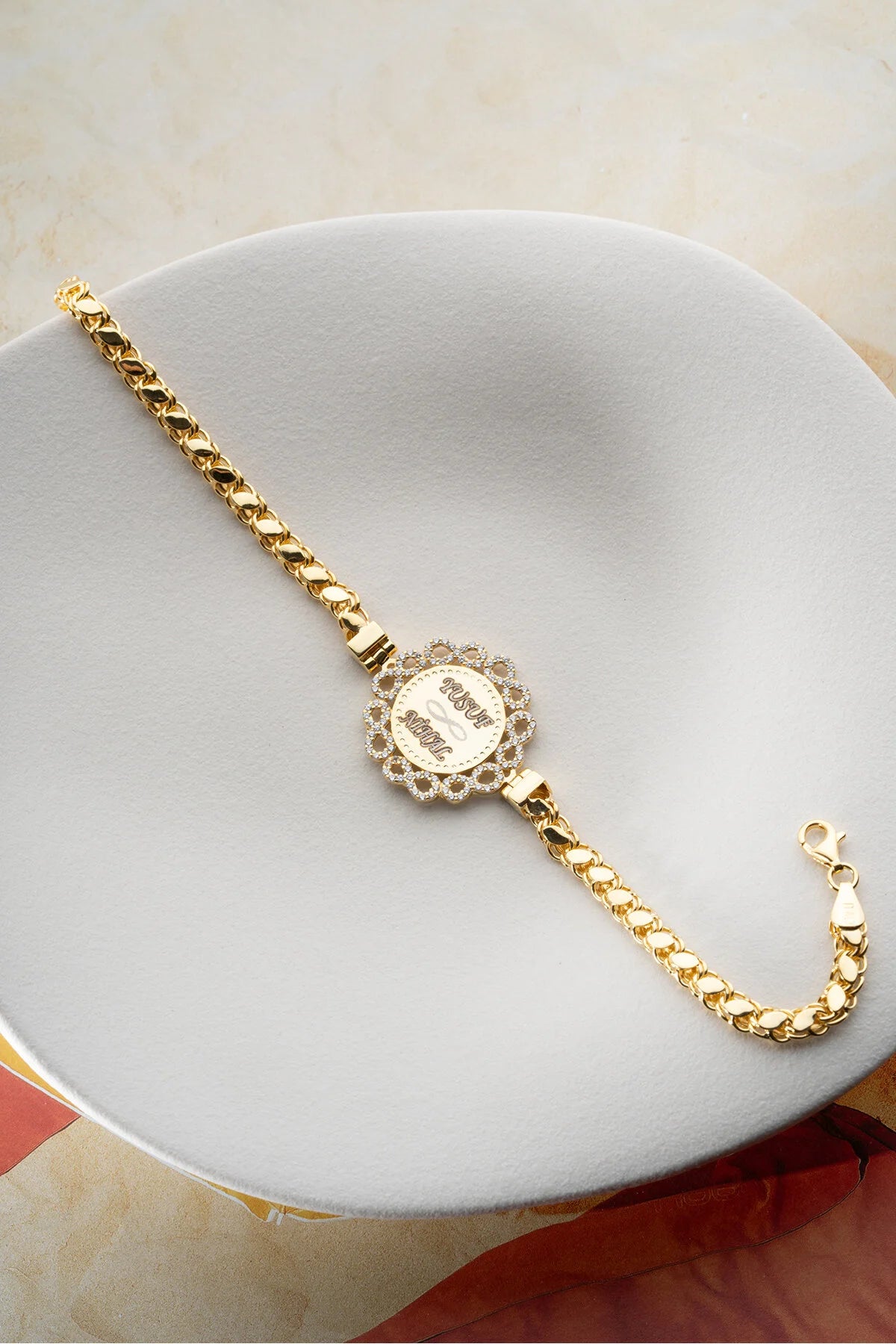 Sonsuzluklu İsimli Bileklik - 925 Ayar Gümüş