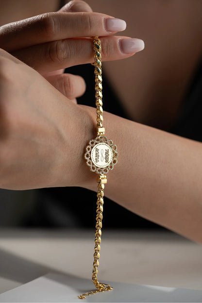 Sonsuzluklu İsimli Bileklik - 925 Ayar Gümüş