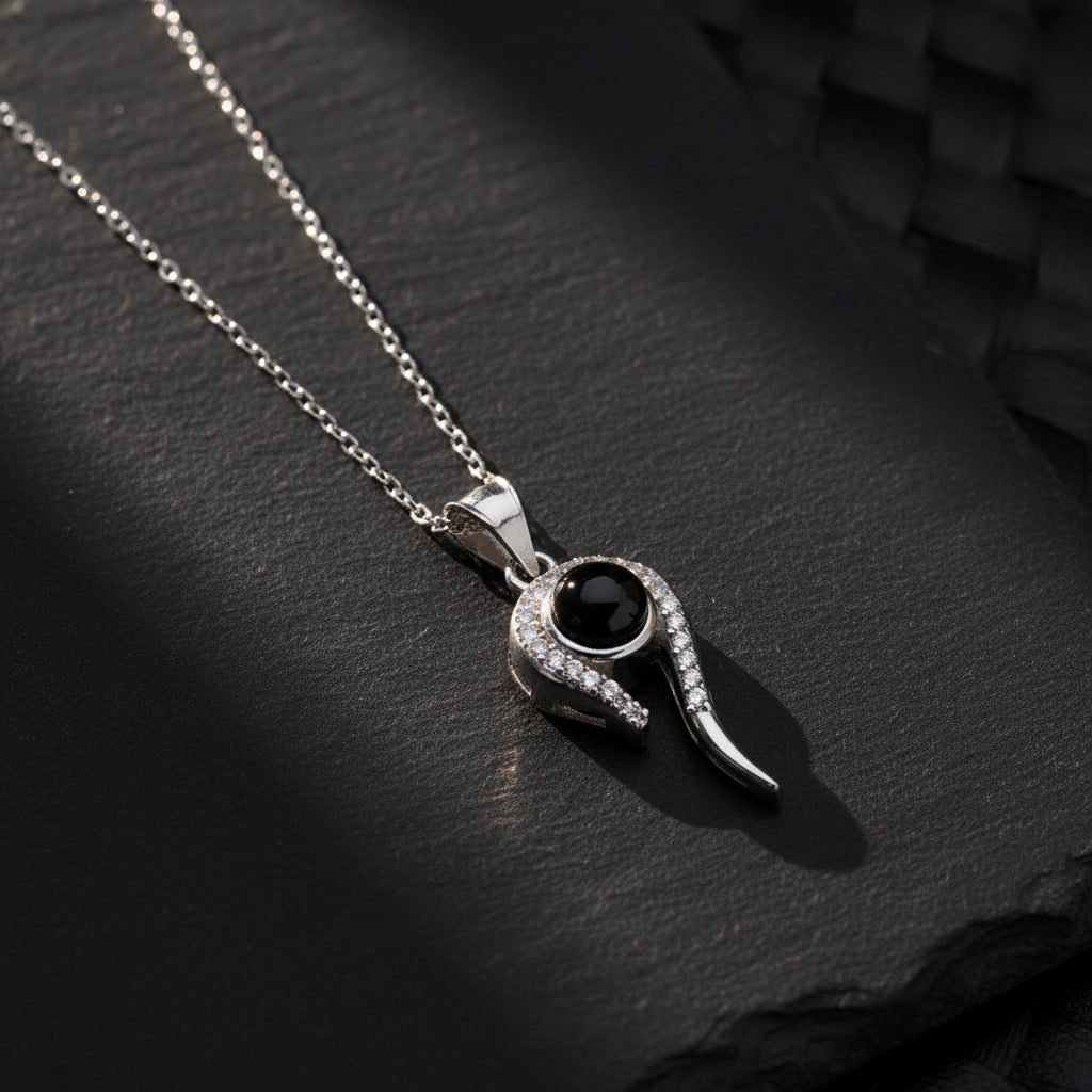 100 Dilde “Seni Seviyorum” Kolye (925 Ayar Gümüş)