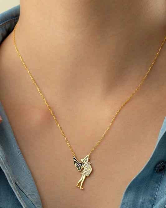 Schwangere Mama Baby Halskette