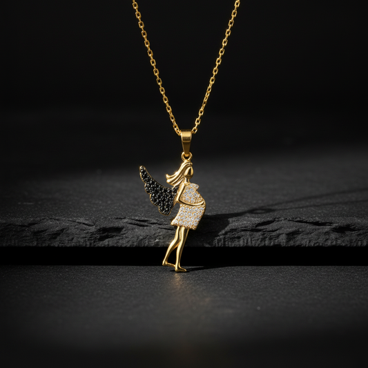 Schwangere Mama Baby Halskette