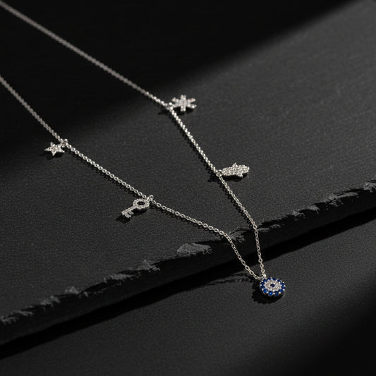 Glücks Halskette mit Nazar