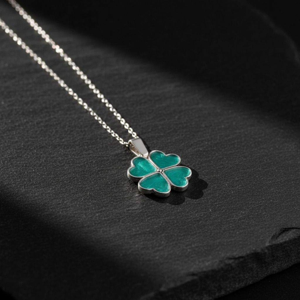 Collier Trèfle Personnalisé en Argent