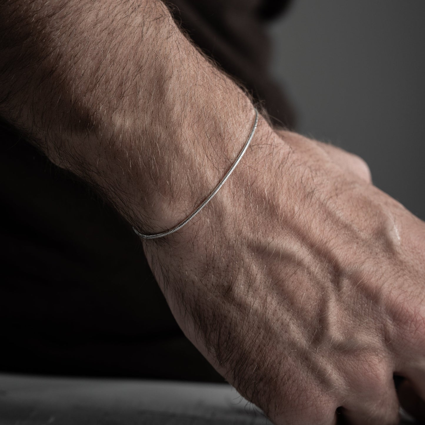 Silven Slim – Men's 925 Sterling Silver Bracelet