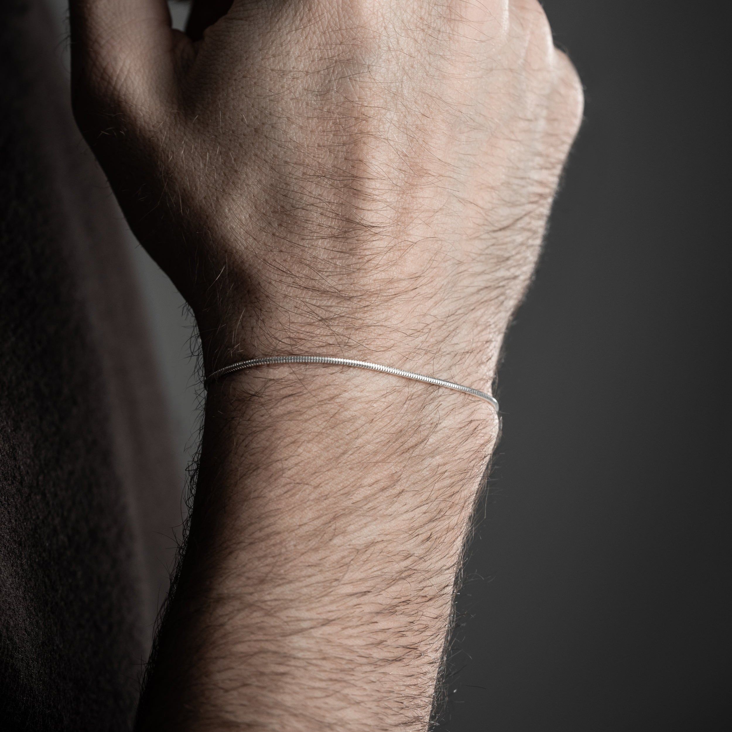 Erkek 925 Ayar Gümüş Bileklik