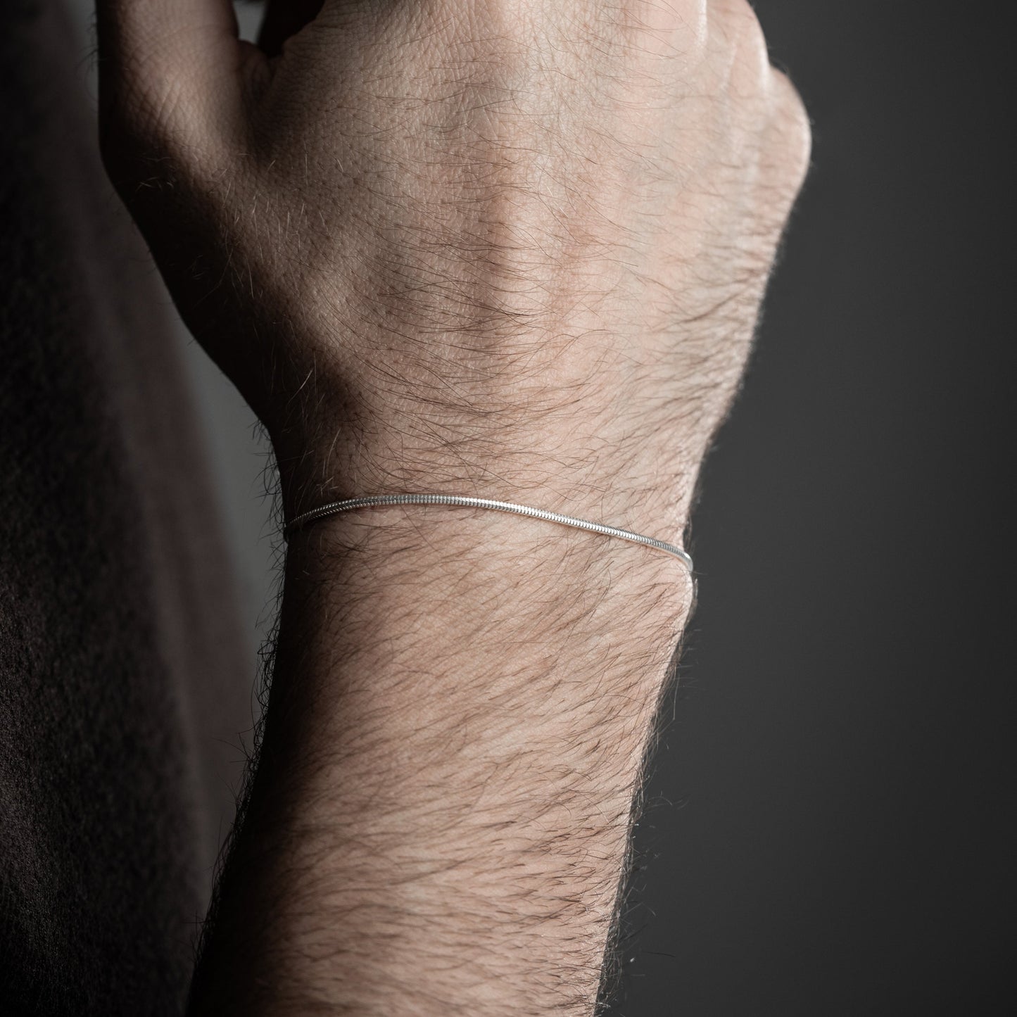 Silven Slim – Men's 925 Sterling Silver Bracelet