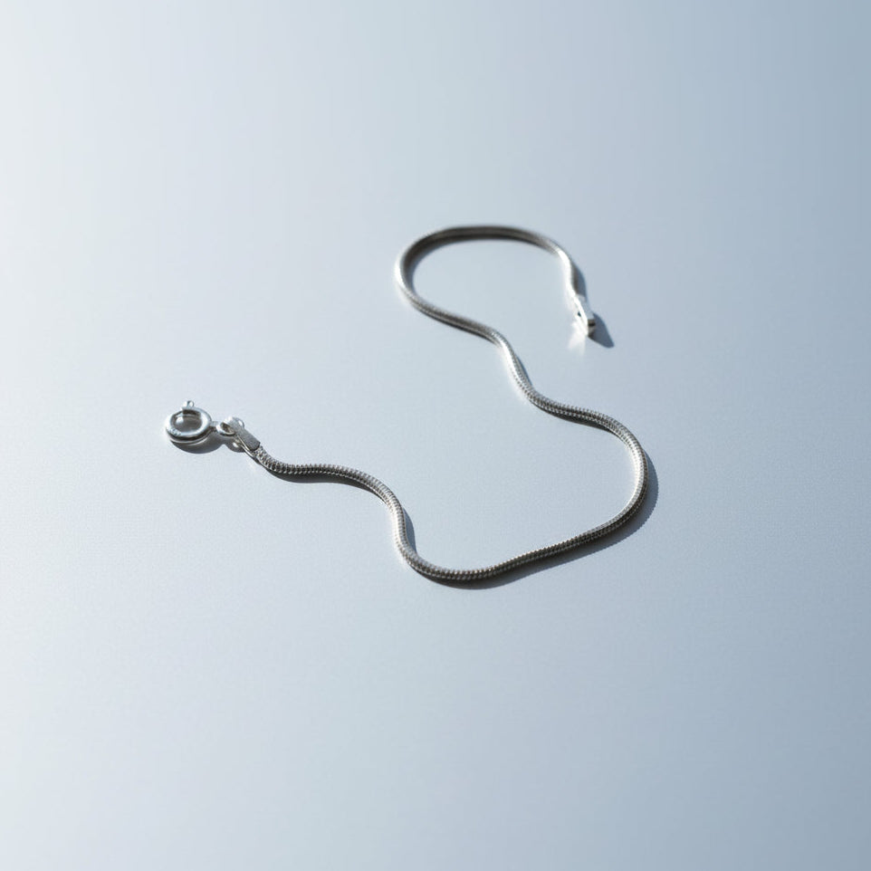 Silven Slim – Men's 925 Sterling Silver Bracelet