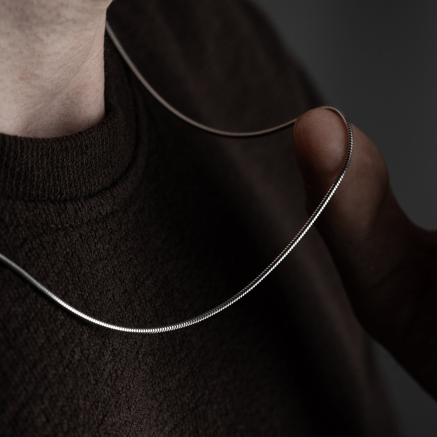 Minimal Silver Chain for Men (925 Sterling)