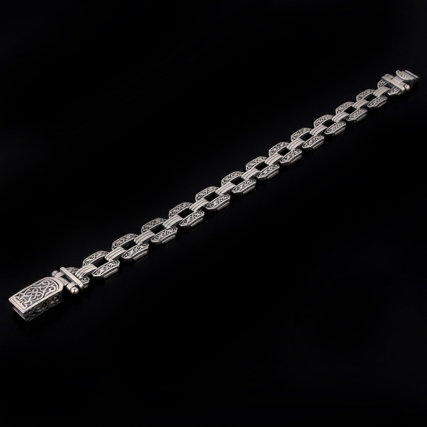 Imperial Link Herrenarmband | 925 Silber