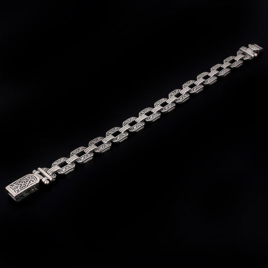Imperial Link Herrenarmband | 925 Silber