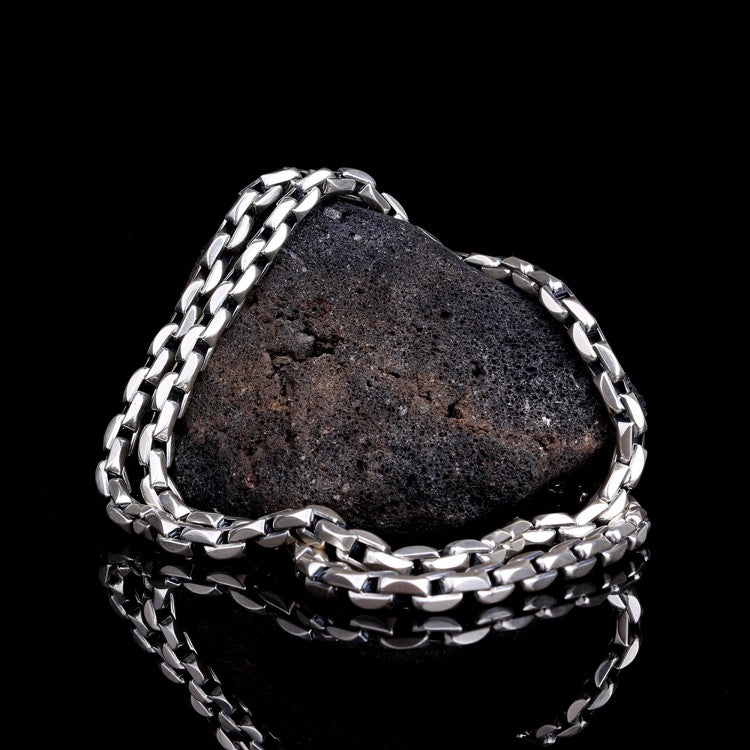 925 Sterling Silber Seilkette Halskette