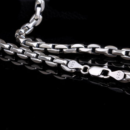 925 Ayar Gümüş Halat Zincir Kolye