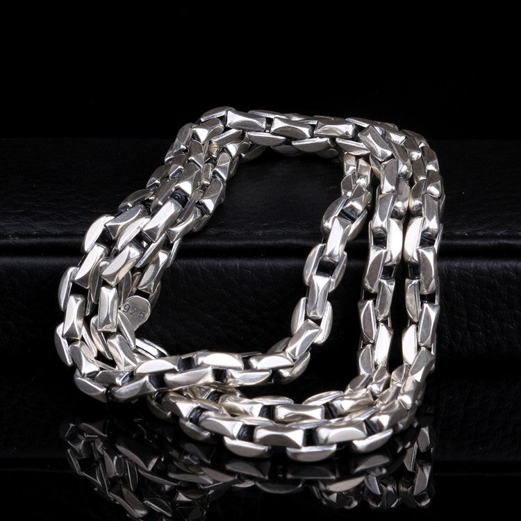 925 Sterling Silber Seilkette Halskette