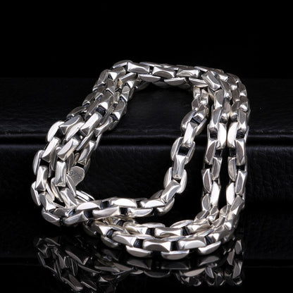 925 Ayar Gümüş Halat Zincir Kolye