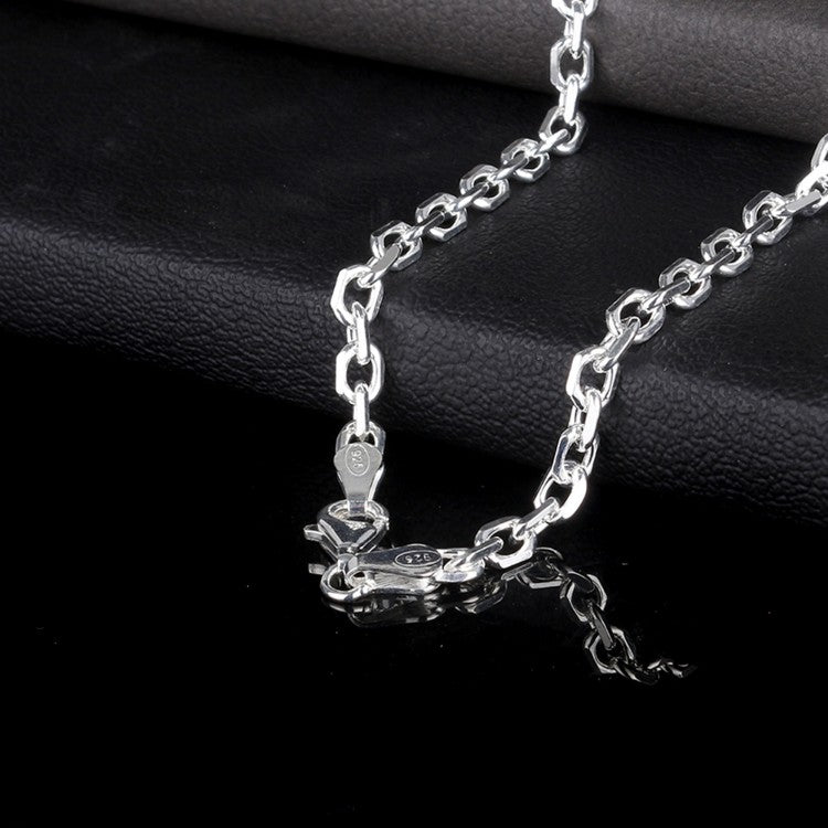 925 Ayar Gümüş Forse Model Erkek Kolye