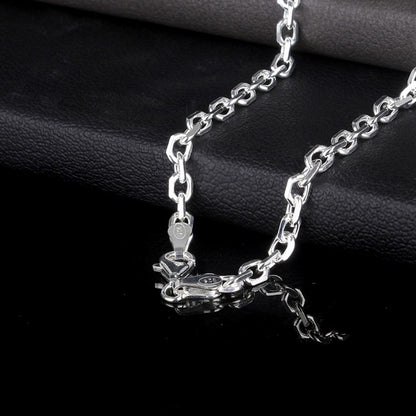 925 Ayar Gümüş Forse Model Erkek Kolye