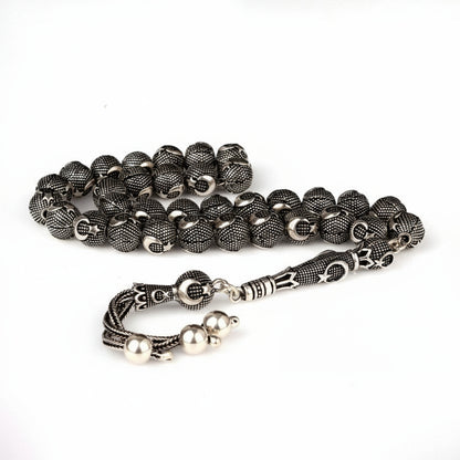 Ayyıldız Model 925 Ayar Gümüş Tesbih