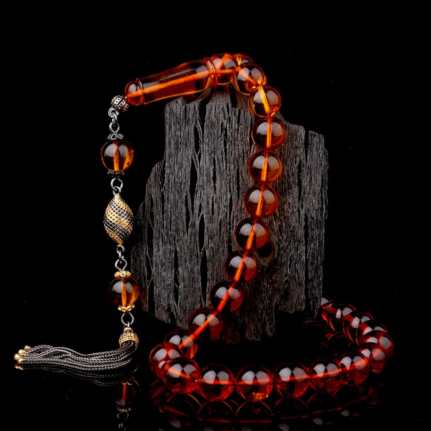 Damla Kehribar Tesbih