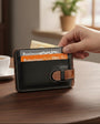 Personalized Real Leather Business Card Wallet