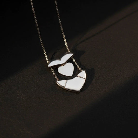 925 Sterling Silver Heart Name Necklace