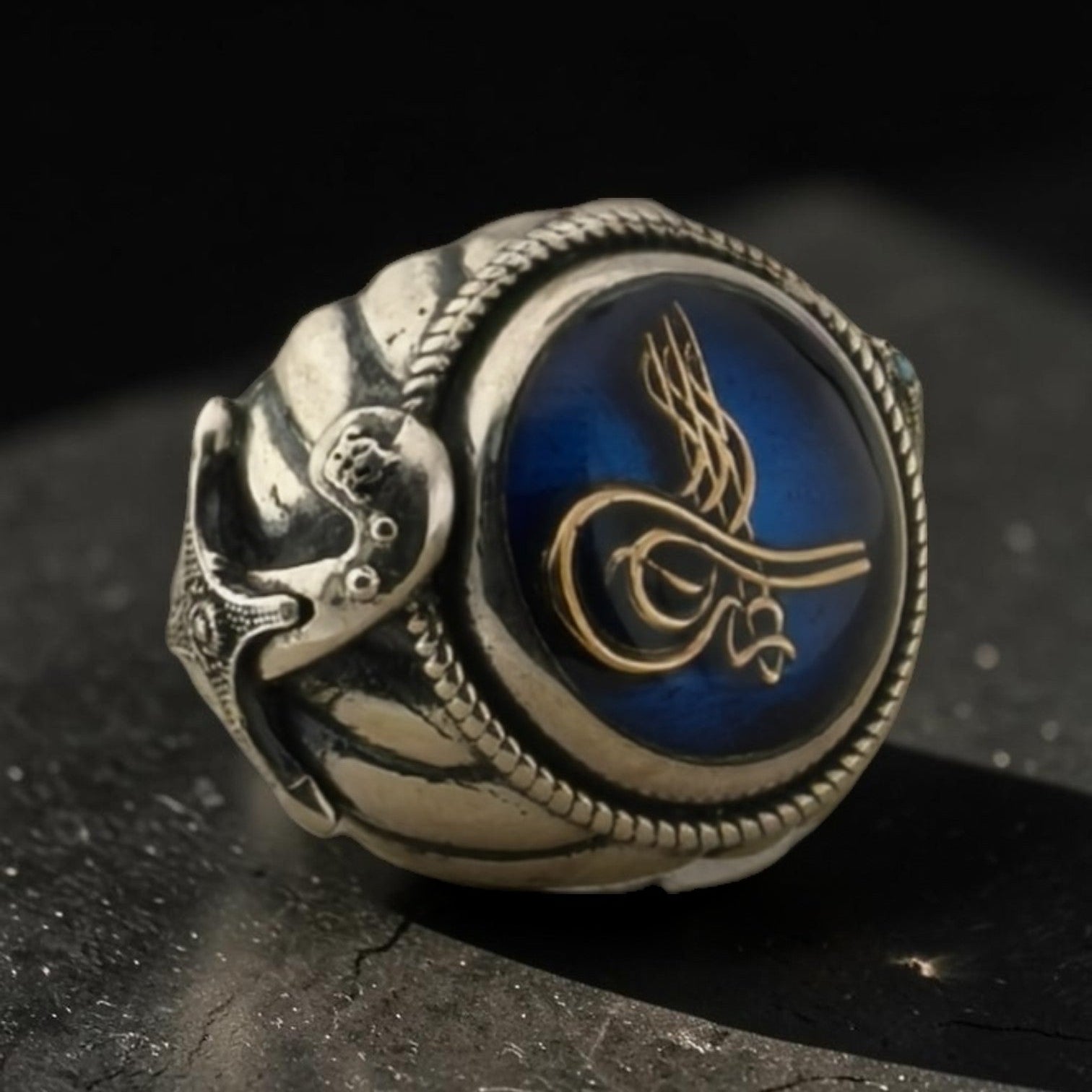 Tuğra & Zülfikar Herrenring | 925 Silber