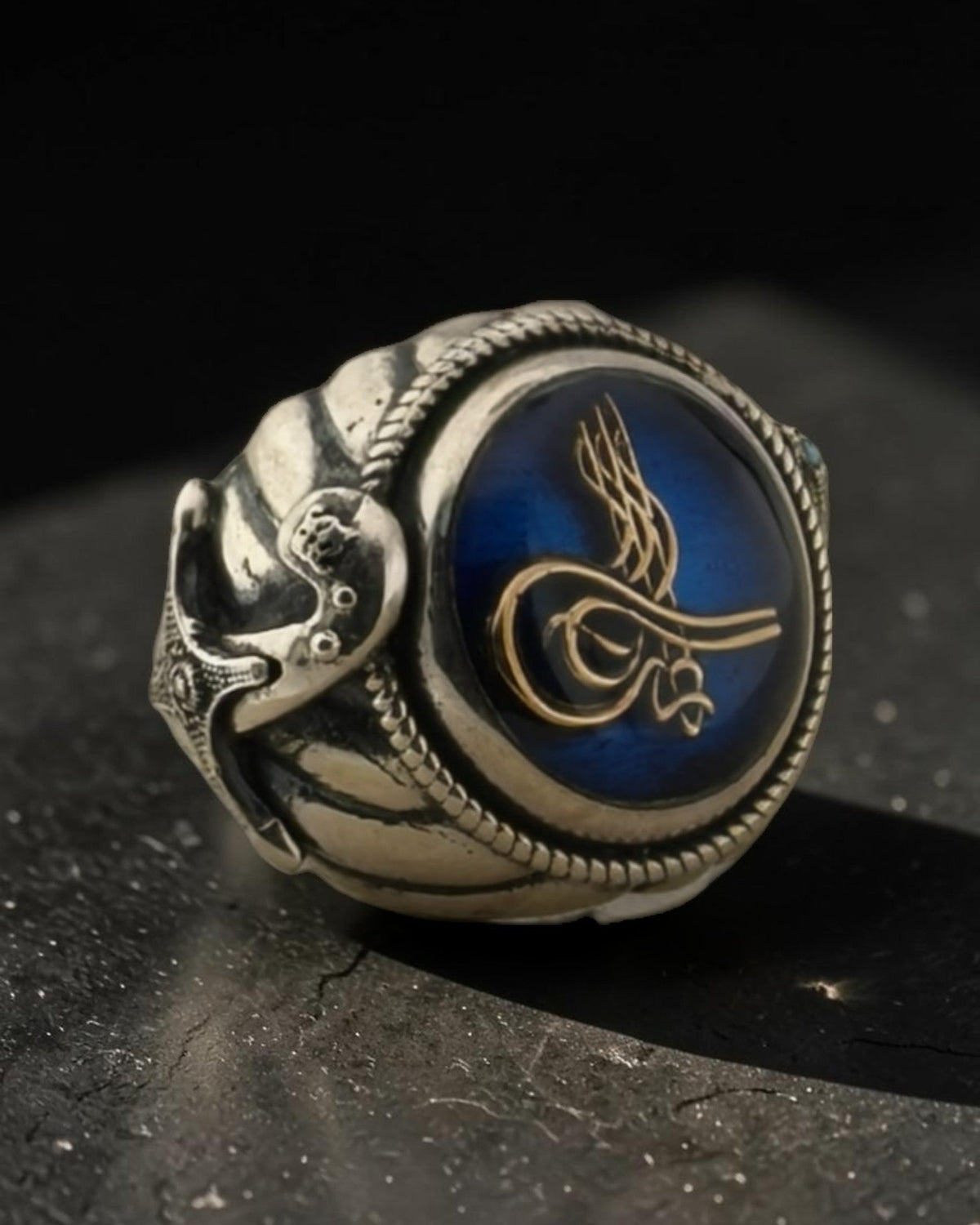 Tuğra & Zülfikar Herrenring | 925 Silber