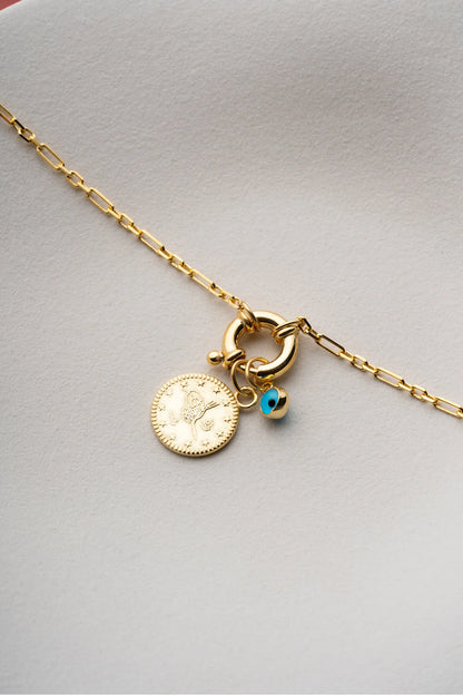 OttomanCharm 925 – Reşat Altın Detaylı Bileklik