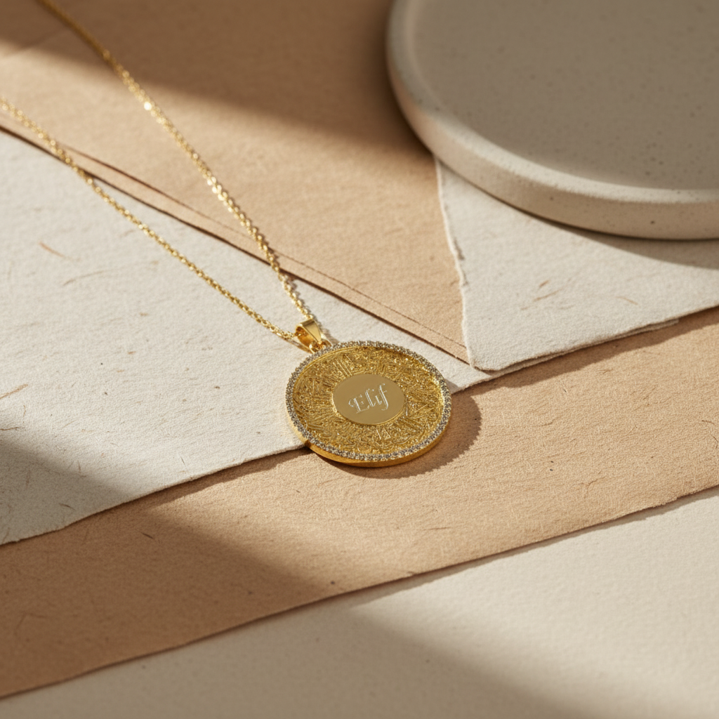 Named Nazar Prayer Necklace - 925 Sterling Silver