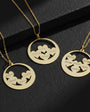 HEART FAMILY - 925 SET Silver Personalized Necklace