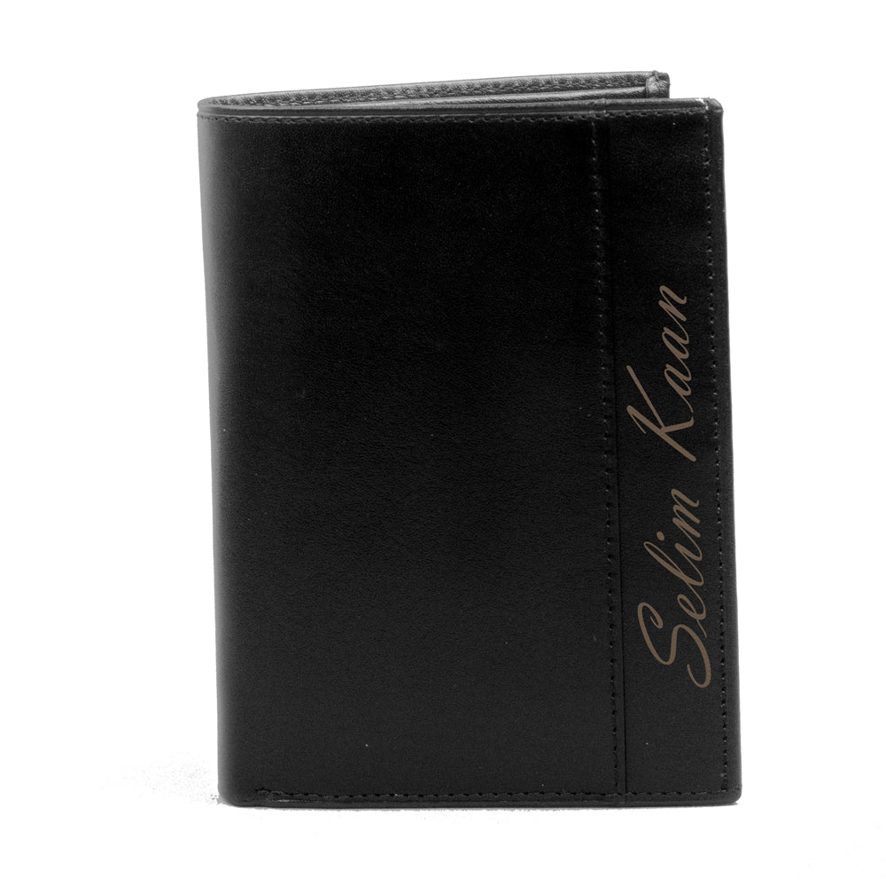 Kişiye Özel Büyük Portföy Deri Cüzdan