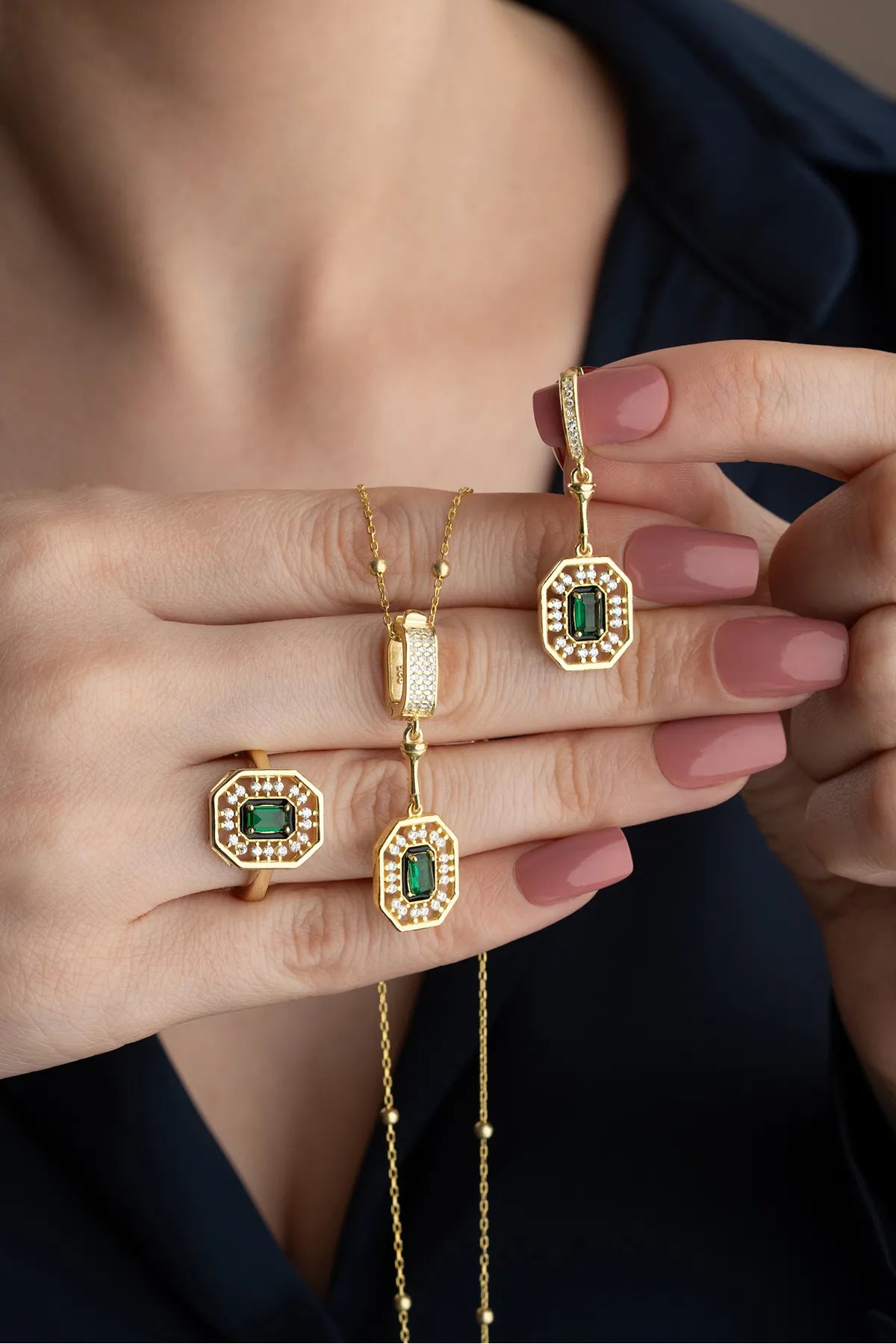 925 Sterling Silver Serenay Jewelry Set